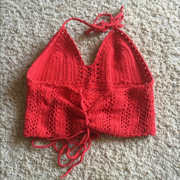 SOLD🚫Knit crochet top - Picture 2 of 4