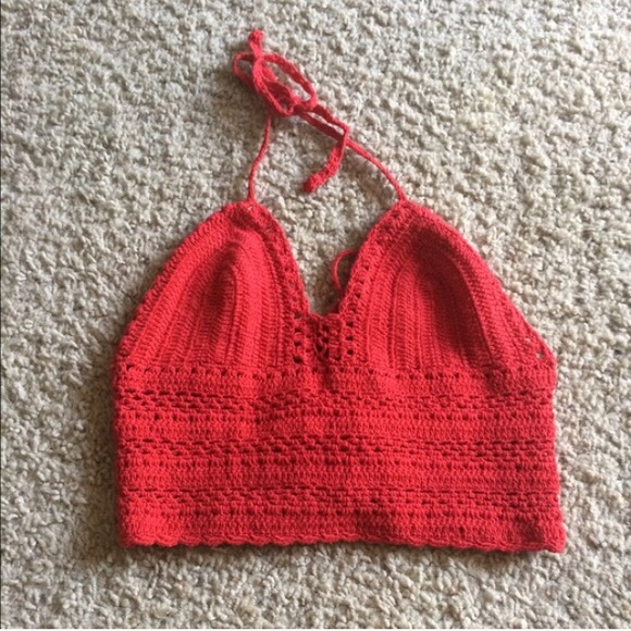 SOLD🚫Knit crochet top - Picture 3 of 4