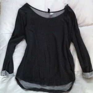 Casual charcoal H&M sweater
