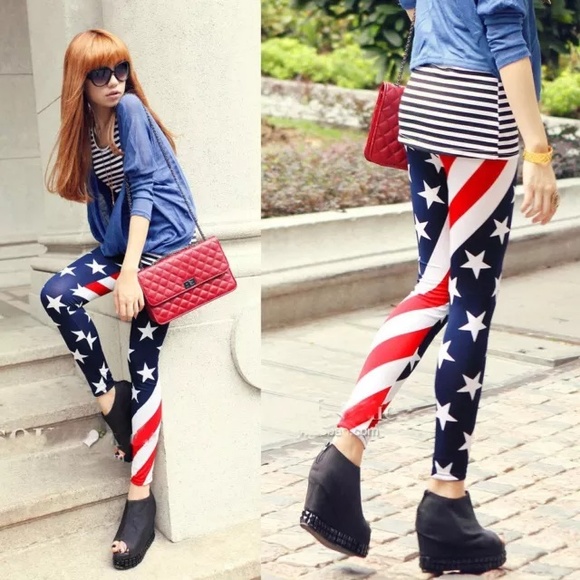 Other - US Flag Leggings