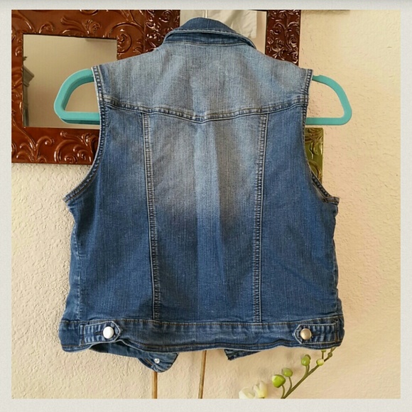 Love Culture Jeans denim vest - Picture 2 of 3