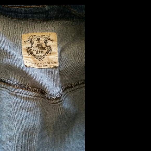 Love Culture Jeans denim vest - Picture 3 of 3