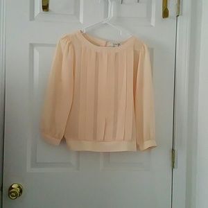 Neutral Chiffon Blouse