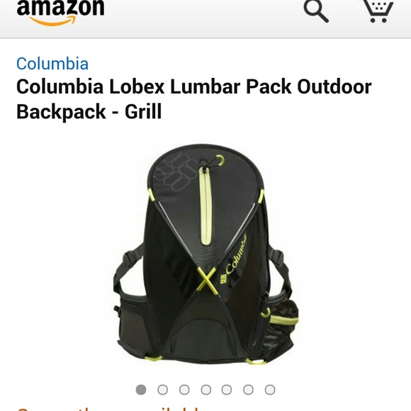 Columbia Lobex lumbar outdoor backpack