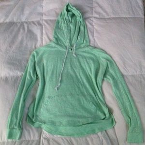 Zine lightweight mint hoodie