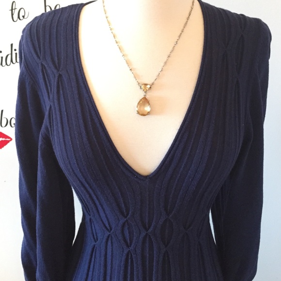 Max Studio Dresses - Cute Navy Max Studio Knit Dress Max Studio Dresses - Cute Navy Max Studio Knit Dress