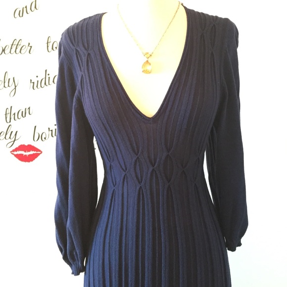 Max Studio Dresses - Cute Navy Max Studio Knit Dress Max Studio Dresses - Cute Navy Max Studio Knit Dress