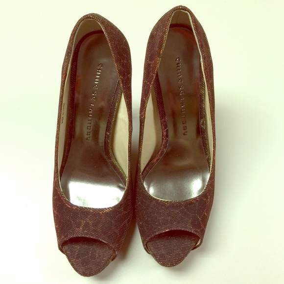 Chinese Laundry Sexy Iridescent shoes