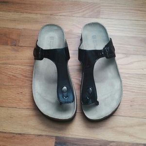 Black Birkenstocks