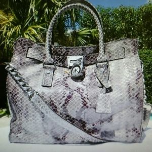 RESERVED: Dark Slate  Python Michael Kors Hamilton