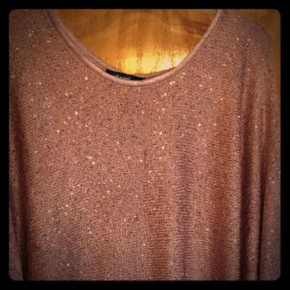 Eloqui size 18 pink sequin sweater