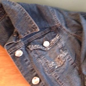 Dressbarn denim jacket size large