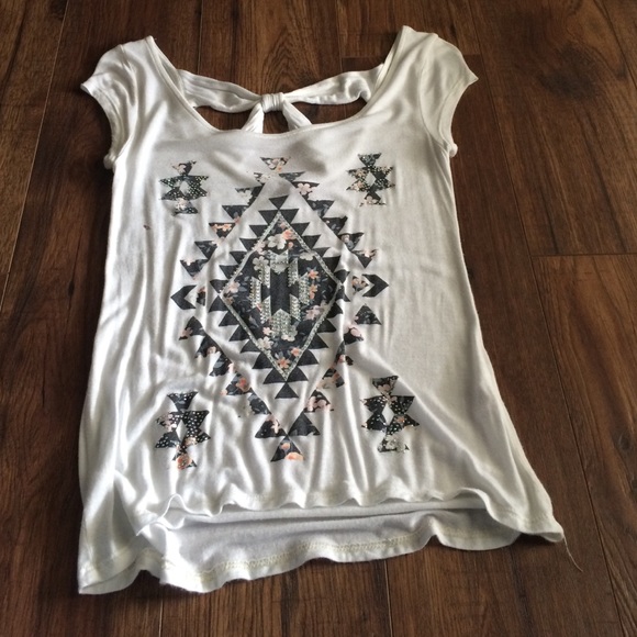 Charlotte Russe top look at back!