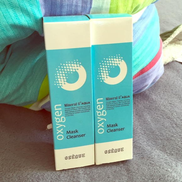 Mineral G oxygen whiting mask cleanser (pack of 2)