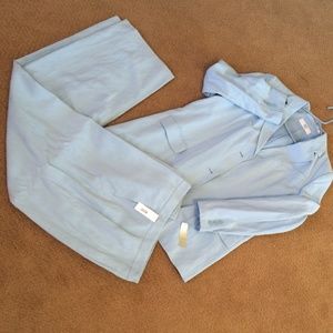 Pants suit DKNY silk/linen 🎀 GORGEOUS 🎀