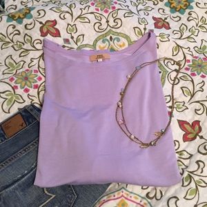 Brand new lavender PIKO top