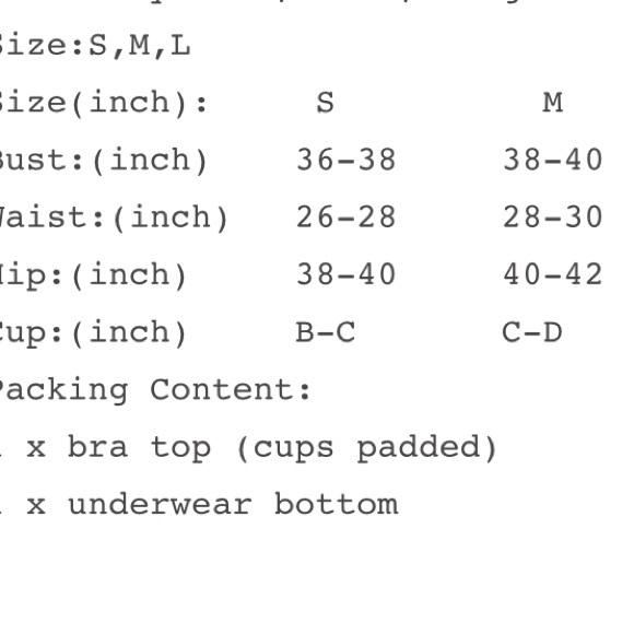 Mint Bikini size M swimsuit - Picture 2 of 3