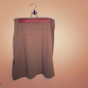 Green and Lime Patterned Skirt