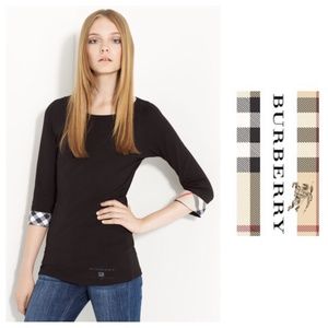 Burberry Brit Check Trim Shirt