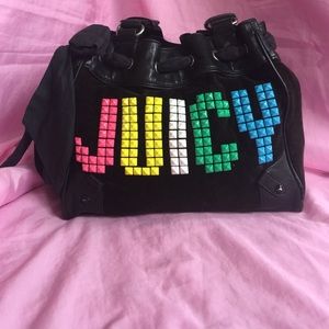 Neon studded Juicy Couture Daydreamer purse