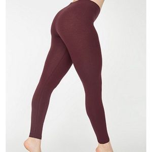 Maroon Leggings