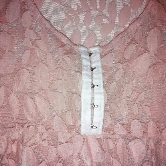 Pink high-low blouse - Picture 2 of 4