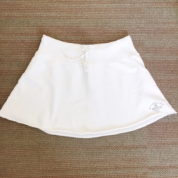 AE White Jersey Skirt