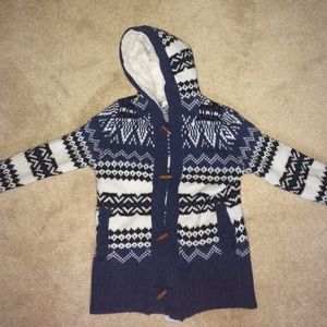 Tribal wool jacket