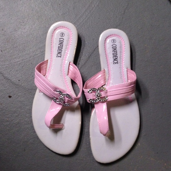 Pink sandals