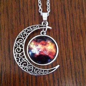 SALE-Moon Necklace