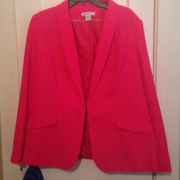Liz Claiborne pink ladies blazer