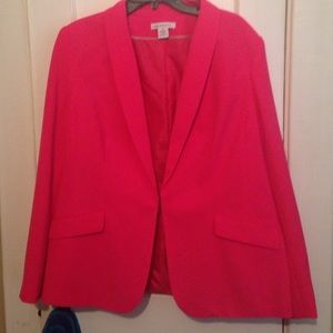 Liz Claiborne pink ladies blazer