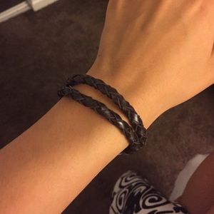 Braided hollister bracelet