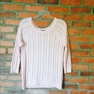 Oversized pink sweater