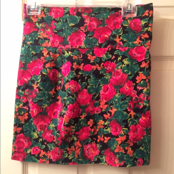 Floral skirt