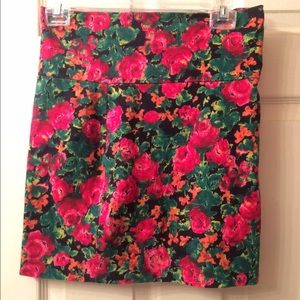 Floral skirt