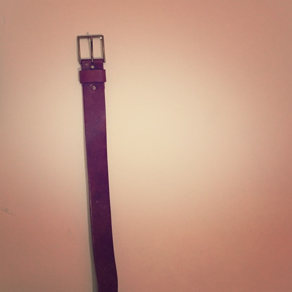 Cognac Leather Belt from J. Crew