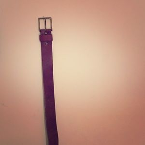 Cognac Leather Belt from J. Crew