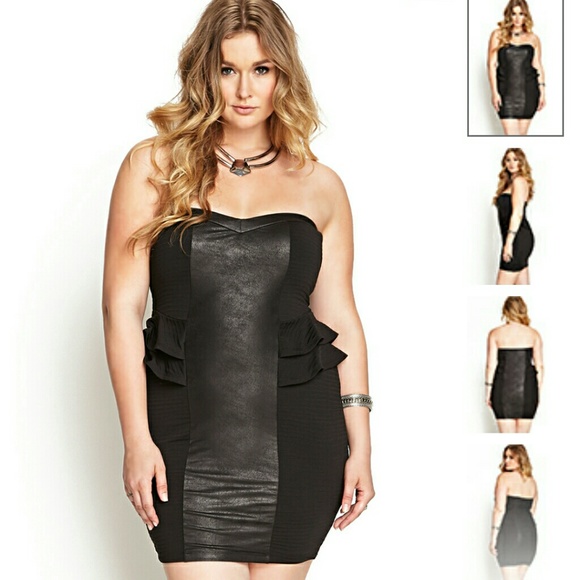 Brand new black on black dress