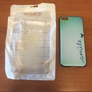 Smile iPhone 5C case.