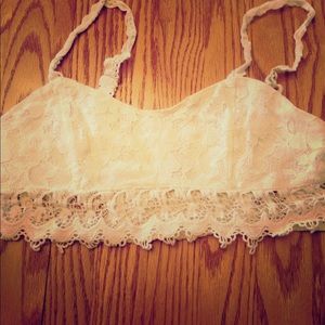 Boho Lacey knit bralette