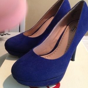 Blue heels