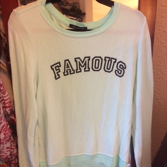 Wildfox "Famous" sweatshirt