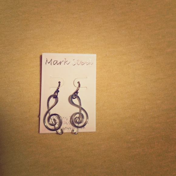 Treble Clef Earrings