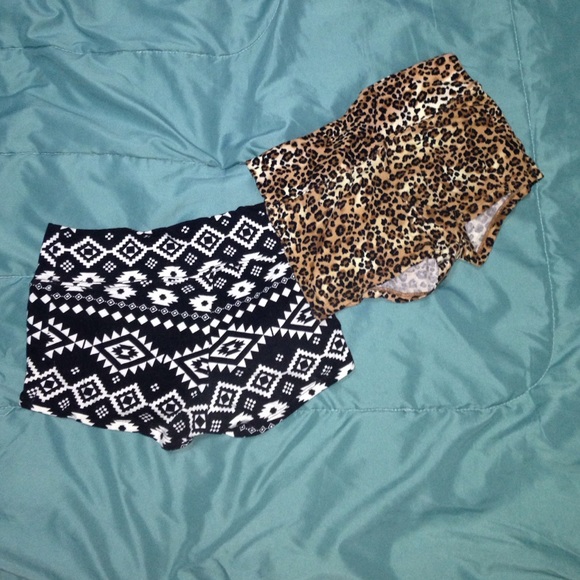 Wet seal yoga shorts.