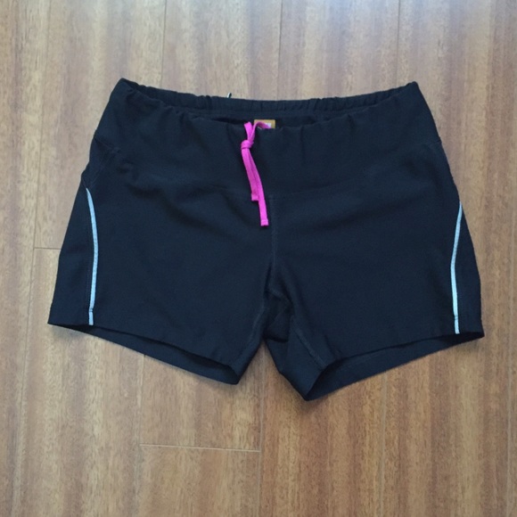 Lucy black workout shorts