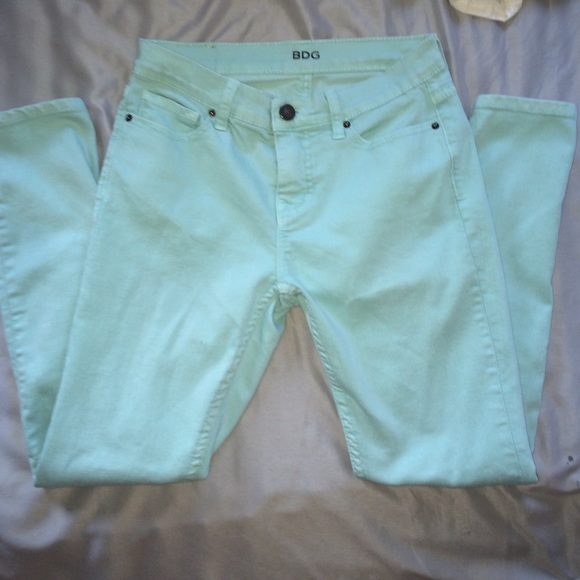 BDG seafoam green jeans