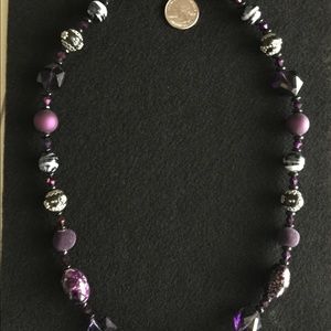 Beautiful handmade richly beaded necklace
