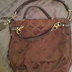 💯 authentic Chocolate brown Coach