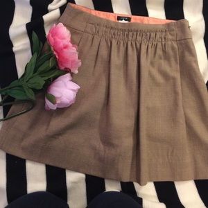 J.crew beige skirt